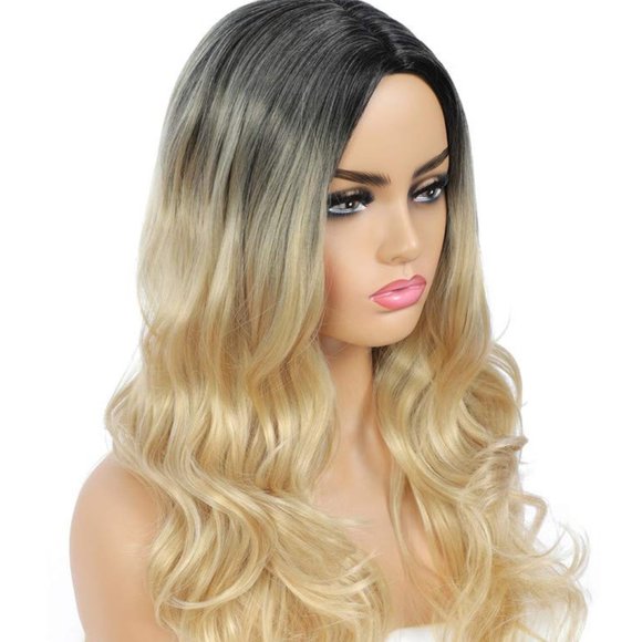 Hair on Fire | Hair | Blonde Ombre Natural Look Synthetic 24 | Poshmark Hair on Fire | Hair | Blonde Ombre Natural Look Synthetic 24 | Poshmark